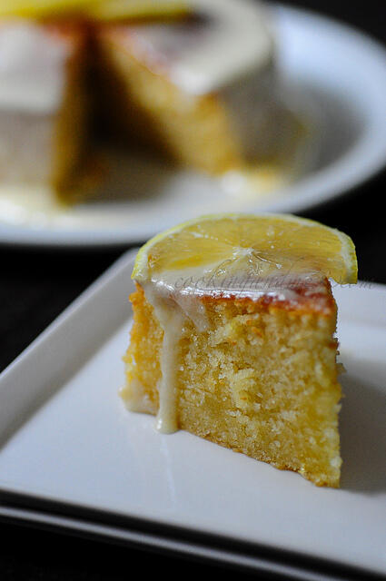 Gluten Free Lemon Drizzle Cake - Eat With Clarity