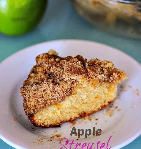 Apple Coffee Cake with Crumble Topping and Brown Sugar Glaze Recipe | Food  Network