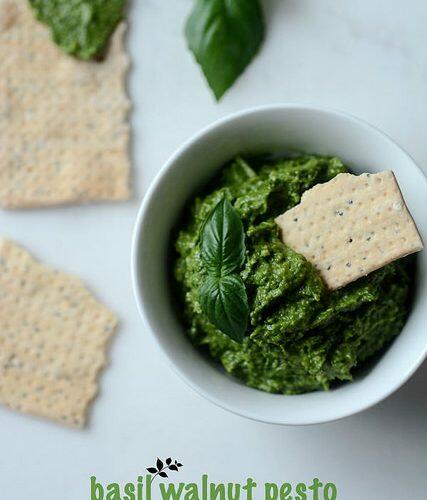 Walnut Basil Pesto Recipe