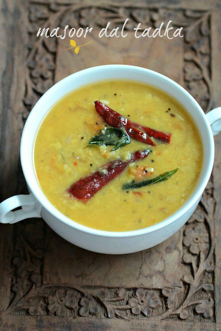 Masoor Dal Tadka Recipe, Tadka Dal with Masoor Dal - Edible Garden