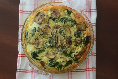 Mushroom Spinach Frittata - Hunter Angler Gardener Cook